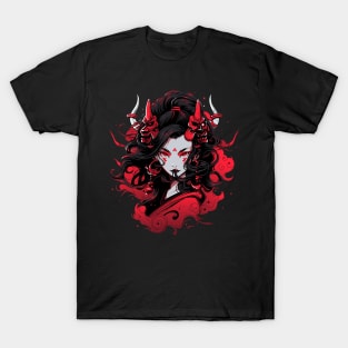 geisha demon T-Shirt